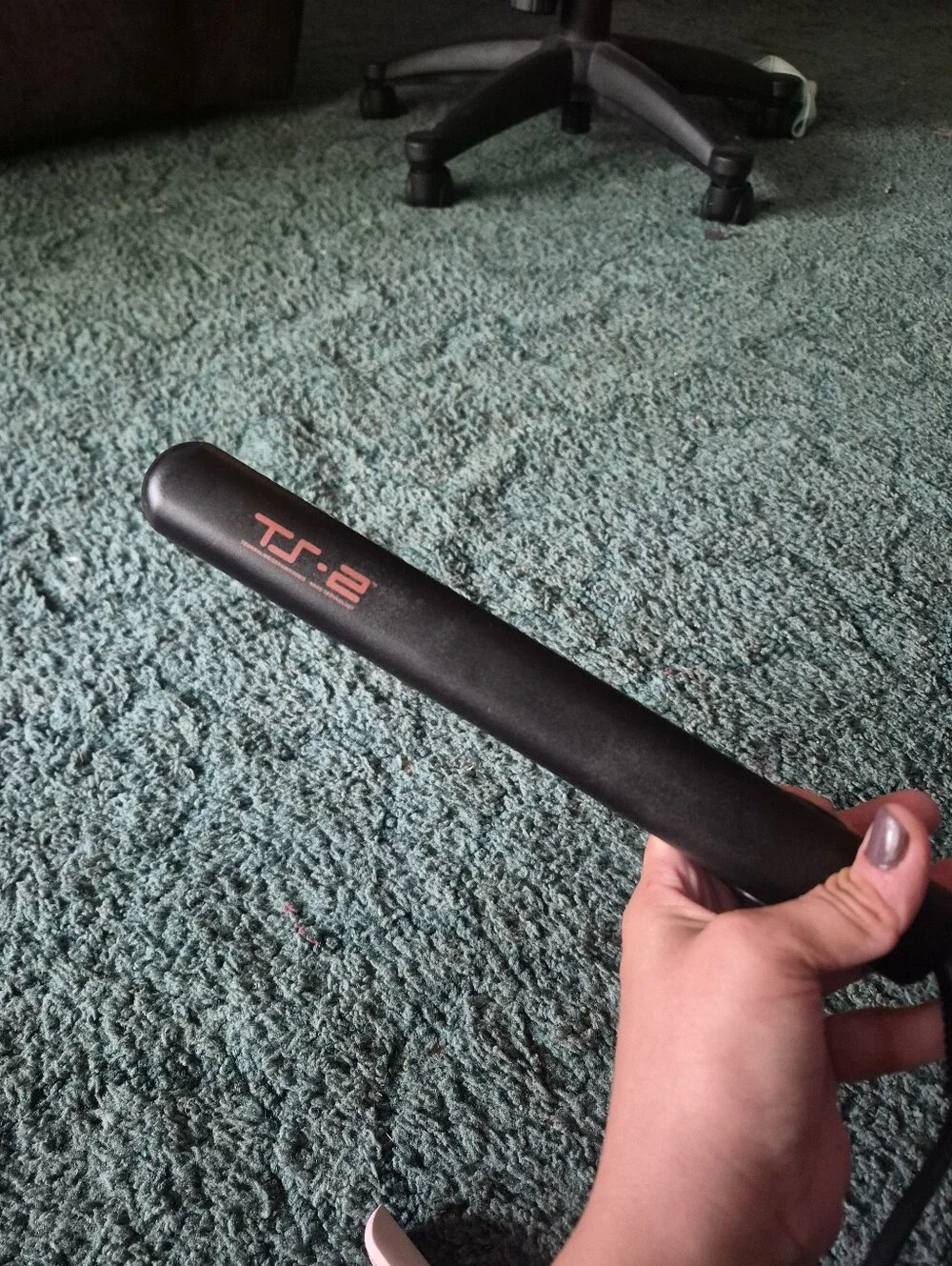 TS-2 Hair Straightener Black Red